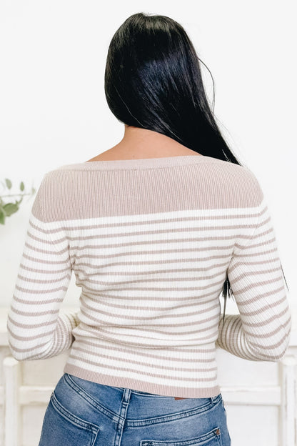 That Special One Striped Top - 2 Colors! - By Alexa Rae
