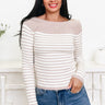 That Special One Striped Top - 2 Colors! - By Alexa Rae