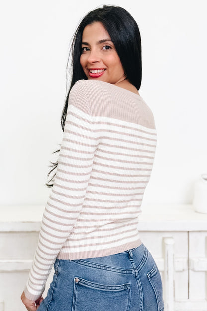 That Special One Striped Top - 2 Colors! - By Alexa Rae