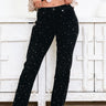 The Fancy Finish By Mica - Straight Jeans - Black Pearl - By Alexa Rae