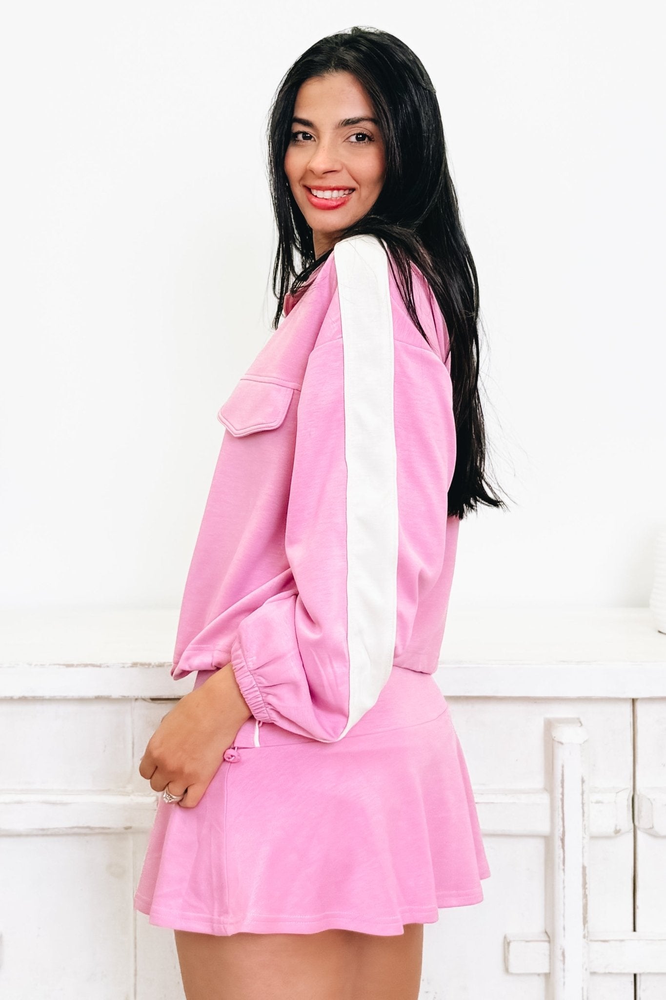 The Game Is On Scuba Skort Set - By Alexa Rae