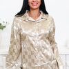 The Vivienne Silk Check Blouse