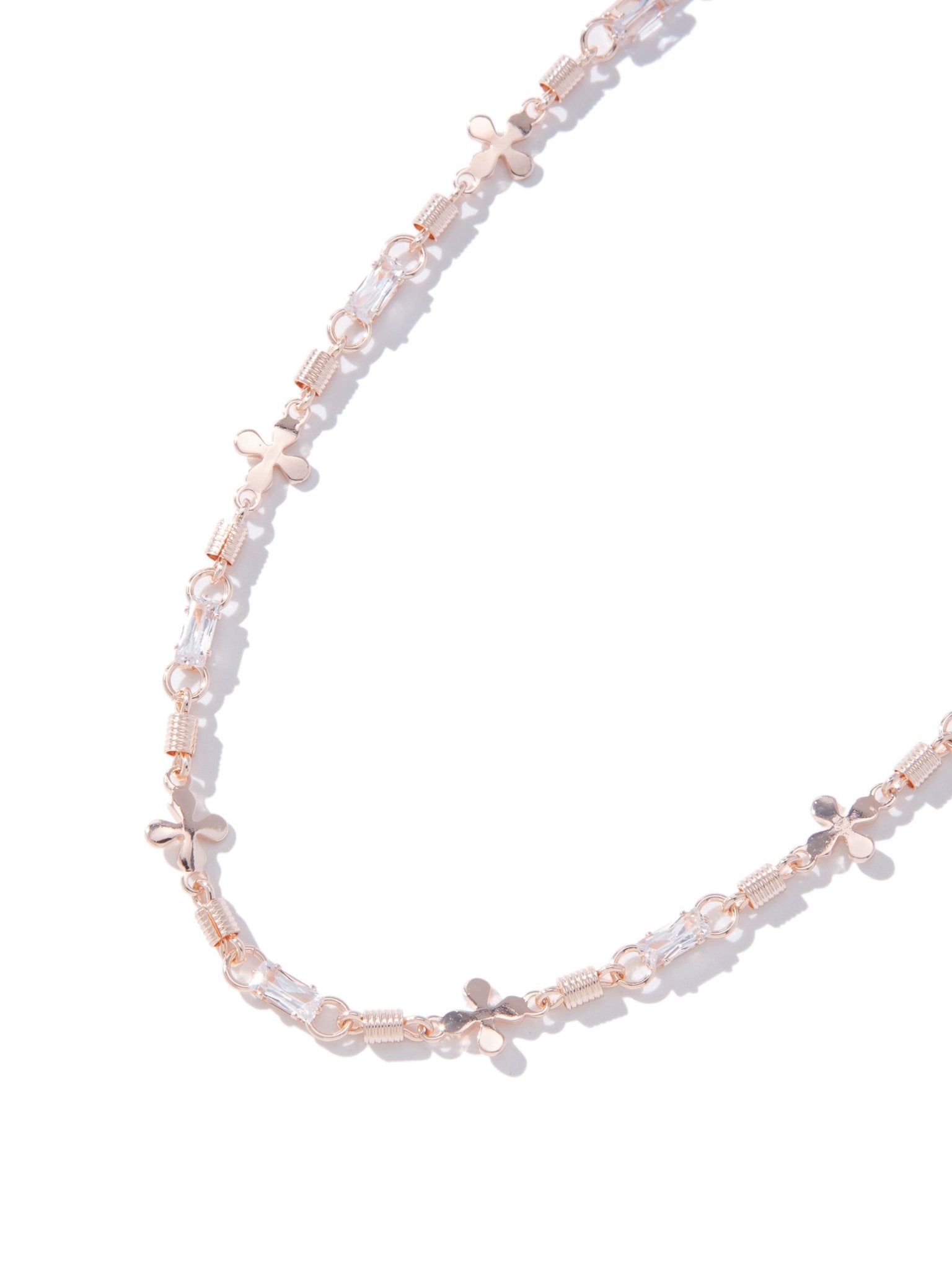 Till The Day Necklace - Light Rose - By Alexa Rae