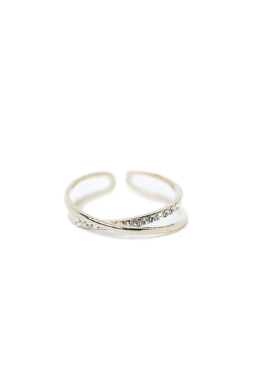 Tracy Ring - Metallic Linen - By Alexa Rae