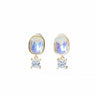 Twice The Shine Earrings - Snow Glow - By Alexa Rae