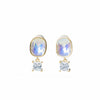 Twice The Shine Earrings - Snow Glow