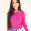 Keep It Cropped Long Sleeve Top- 2 Colors!