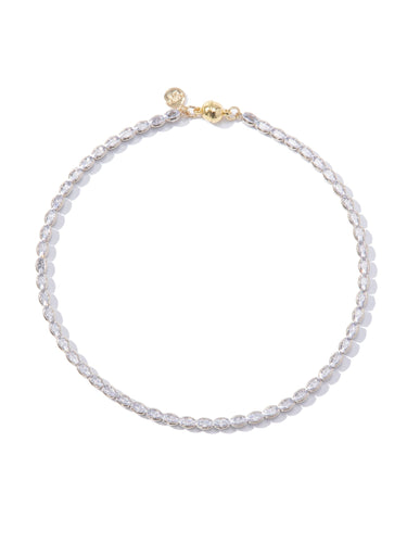 Unforgettable Necklace - Metallic Linen - By Alexa Rae