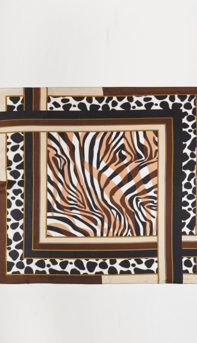 Untamed Animal Print Scarf - By Alexa Rae