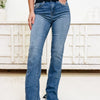 Valentina By Vervet - High Rise Slant Flare Jeans