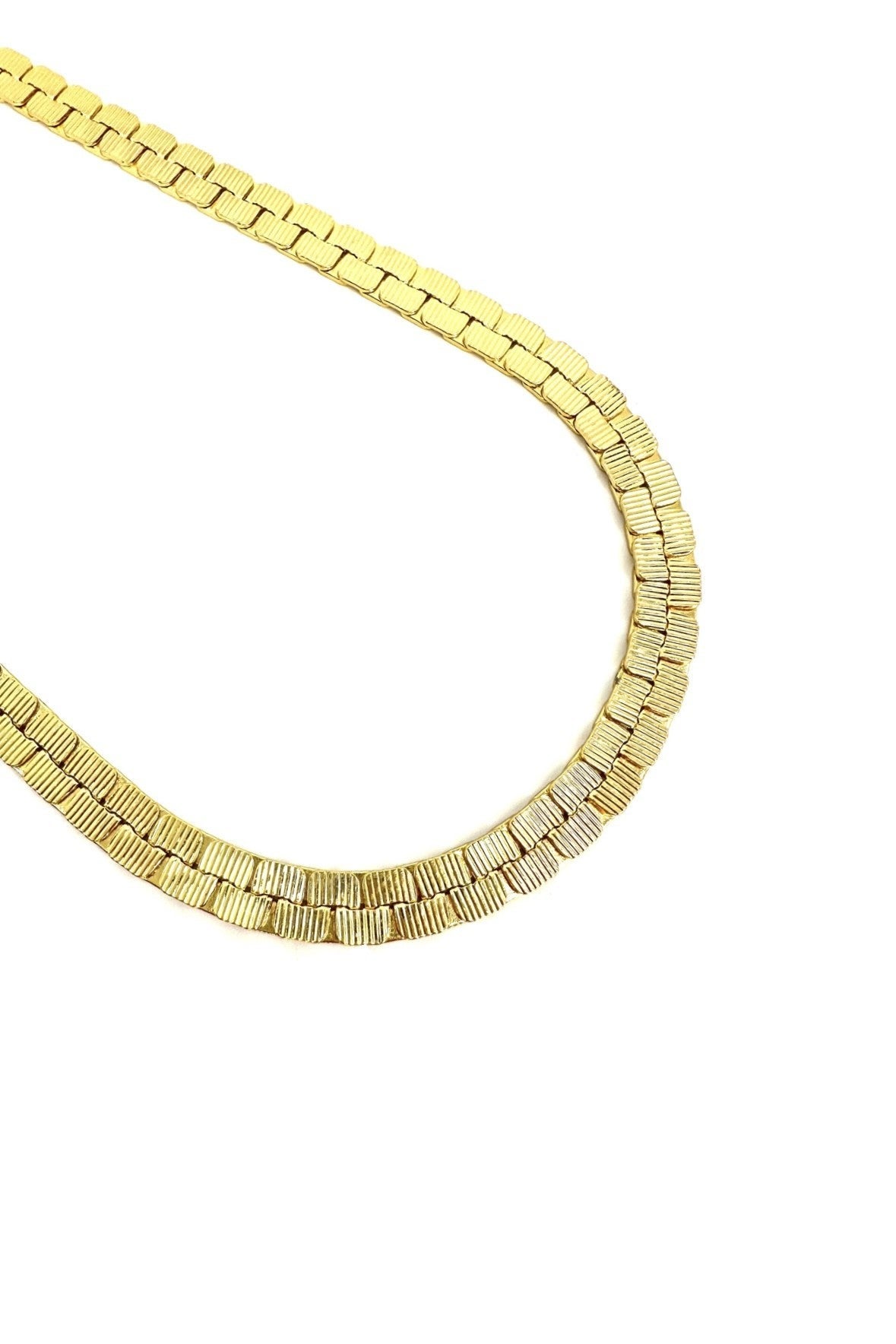 Manhattan Necklace Large - Gold