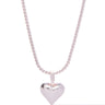 Wanna Fall In Love Necklace - Metallic Coconut - By Alexa Rae