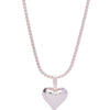 Wanna Fall In Love Necklace - Metallic Coconut