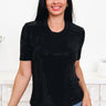 Wanna Let You Shine Rhinestone Top - By Alexa Rae