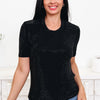 Wanna Let You Shine Rhinestone Top
