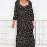 Welcome To The Dance Floral Midi Dress - By Alexa Rae