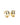 Western Earrings - Gold - By Alexa Rae
