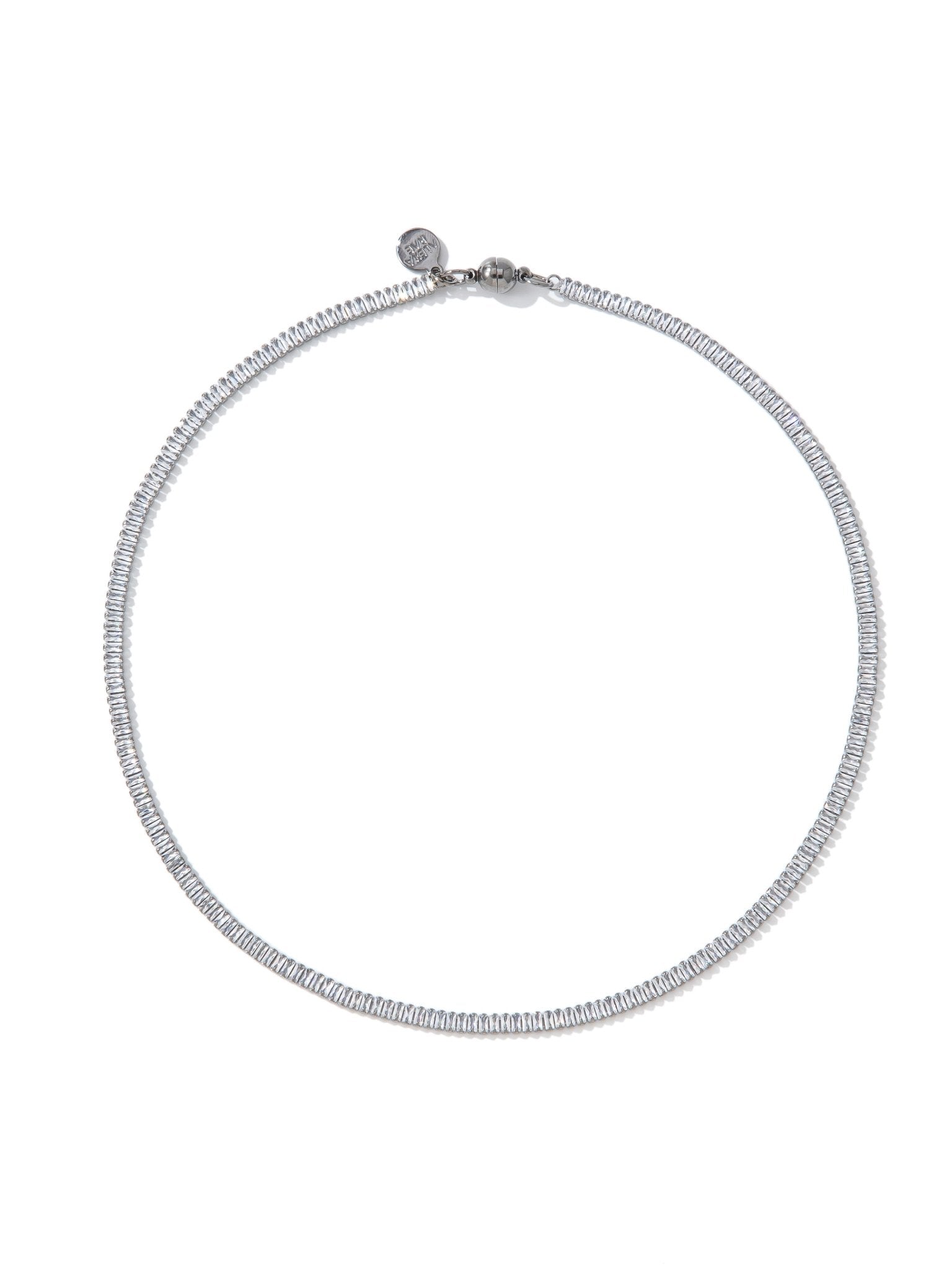 What Happens In Vegas Necklace - Gunmetal - By Alexa Rae