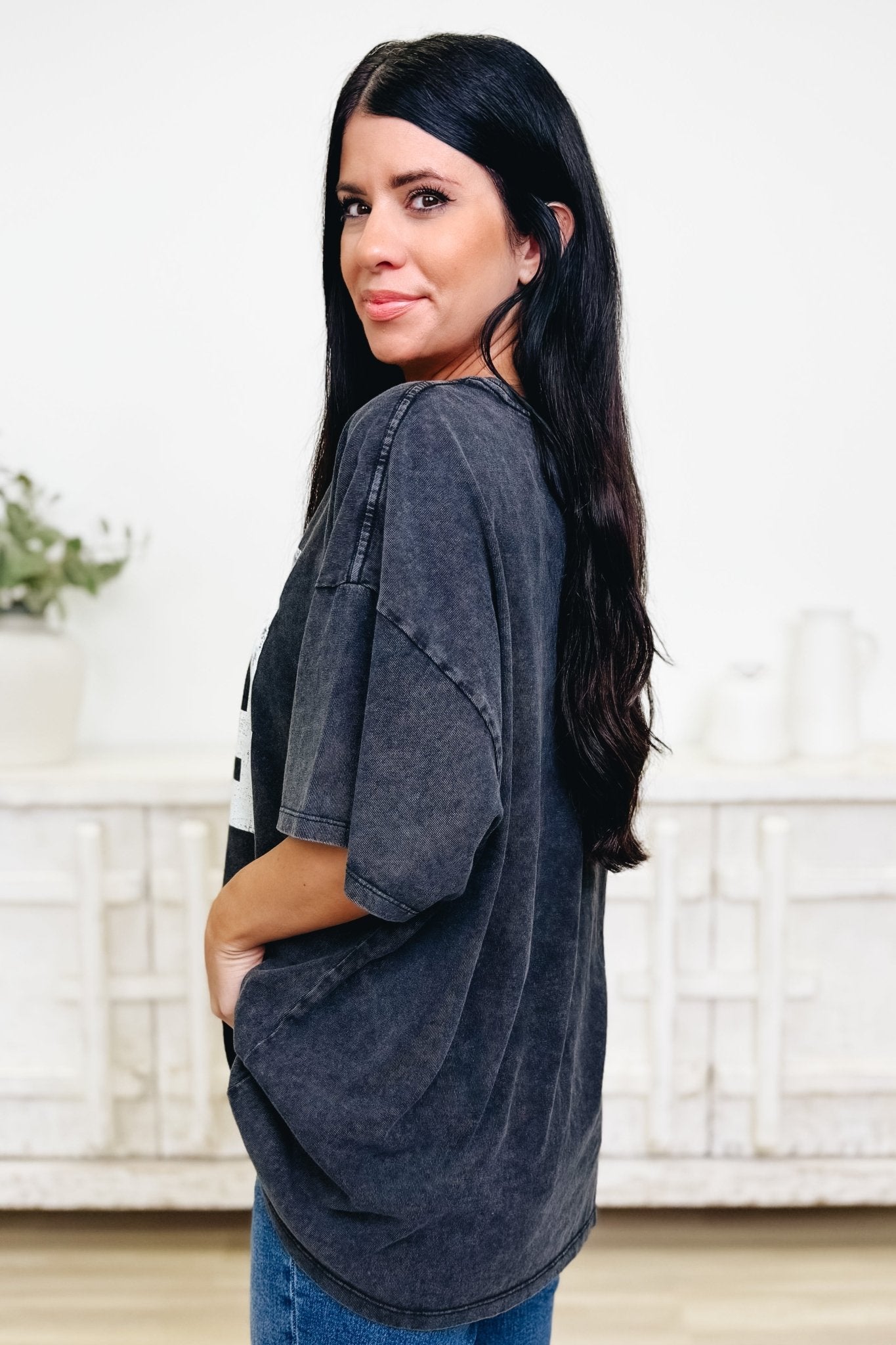 Who Is Your Favorite  Graphic Top - 4 Colors! - By Alexa Rae