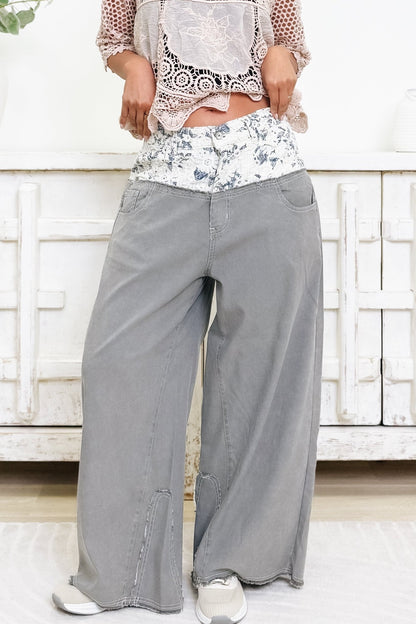 Why Not You Floral Pants - 2 Colors! - By Alexa Rae