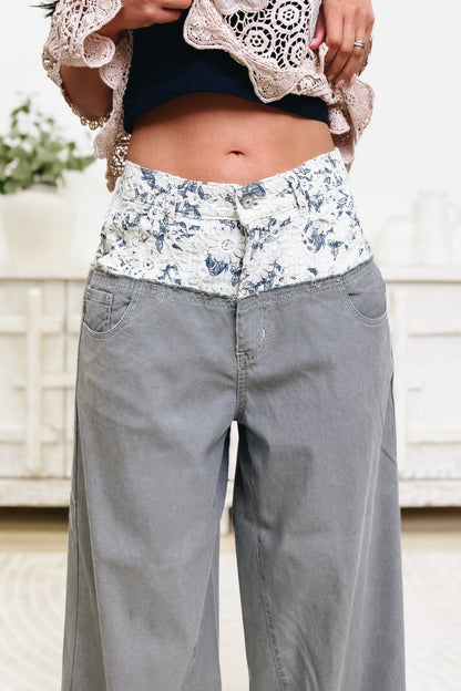 Why Not You Floral Pants - 2 Colors! - By Alexa Rae