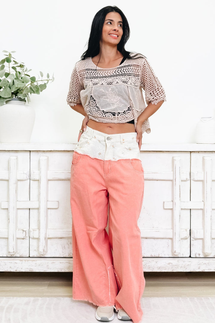 Why Not You Floral Pants - 2 Colors! - By Alexa Rae