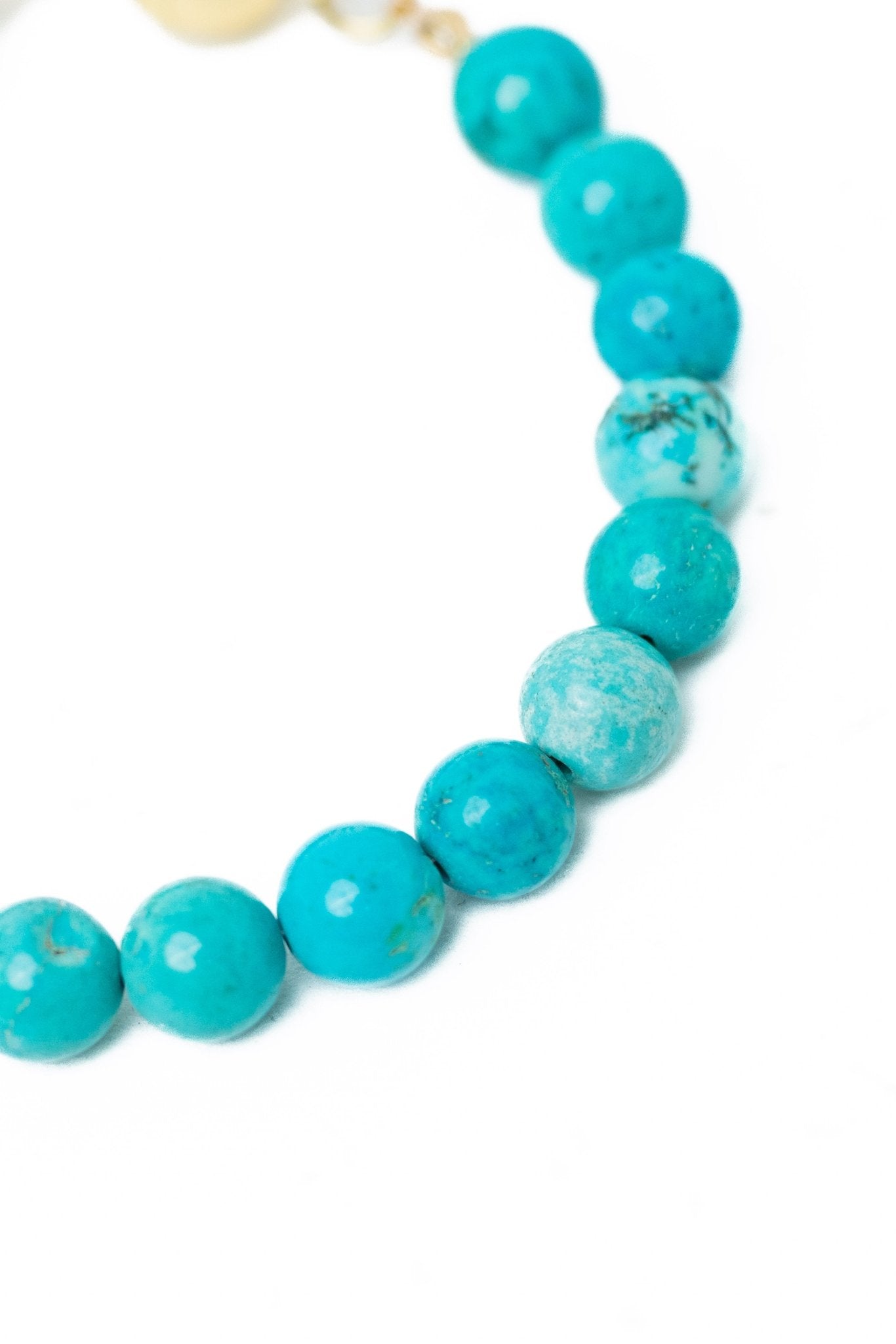 Wide Open Bracelet - Turquoise - By Alexa Rae