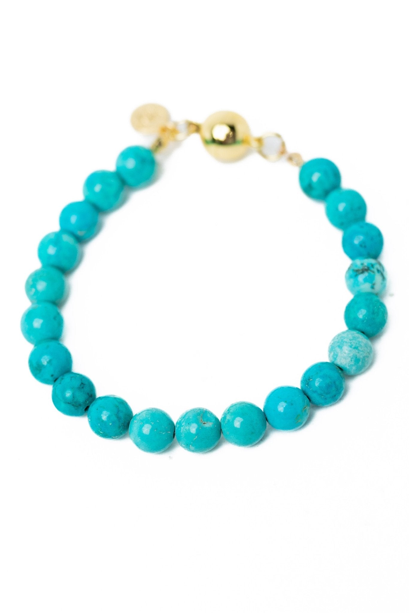 Wide Open Bracelet - Turquoise - By Alexa Rae