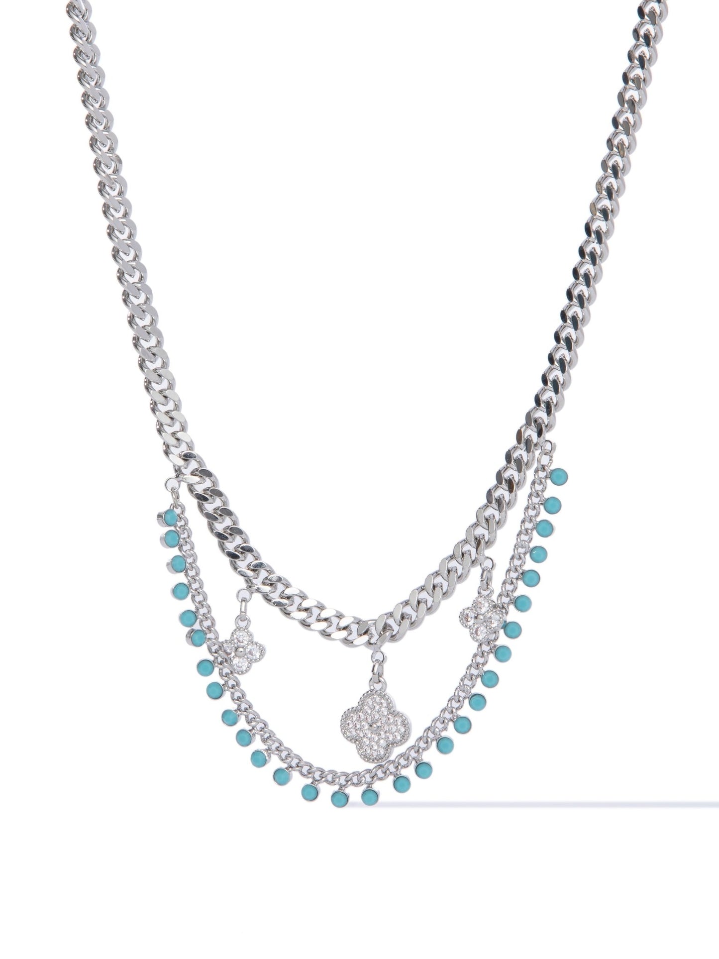 Wild Luck Necklace - Silver - By Alexa Rae