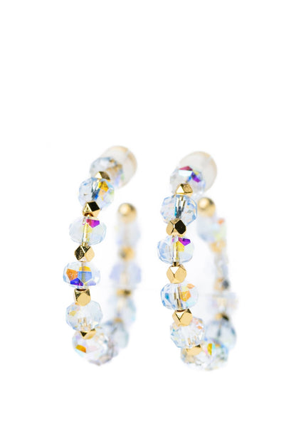 Wild Thoughts Earrings - Aqua Blaze - By Alexa Rae