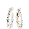 Wild Thoughts Earrings - Aqua Blaze