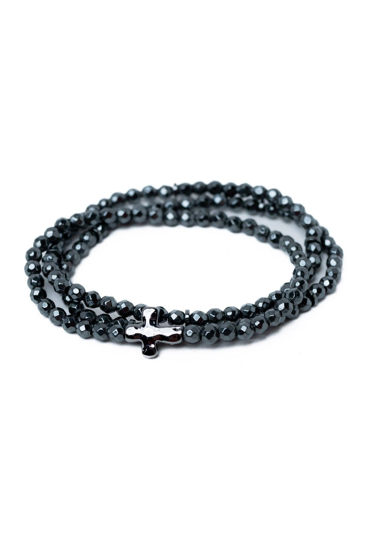 Winding Road Bracelet - Gunmetal - By Alexa Rae