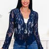 Worth Your Love Sheer Lace Top - 2 Colors!