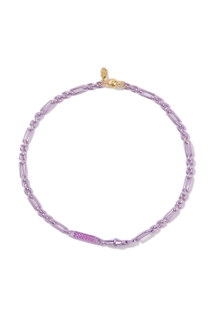 With Or Without You Necklace - Liquid Metallic Unicorn Kiss