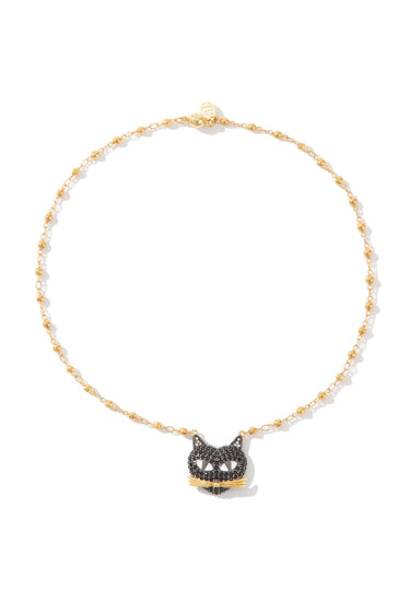 Lucky Cat Necklace - Gold