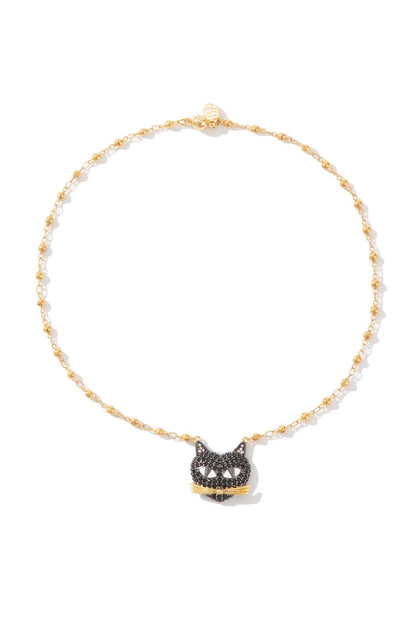 Lucky Cat Necklace - Gold