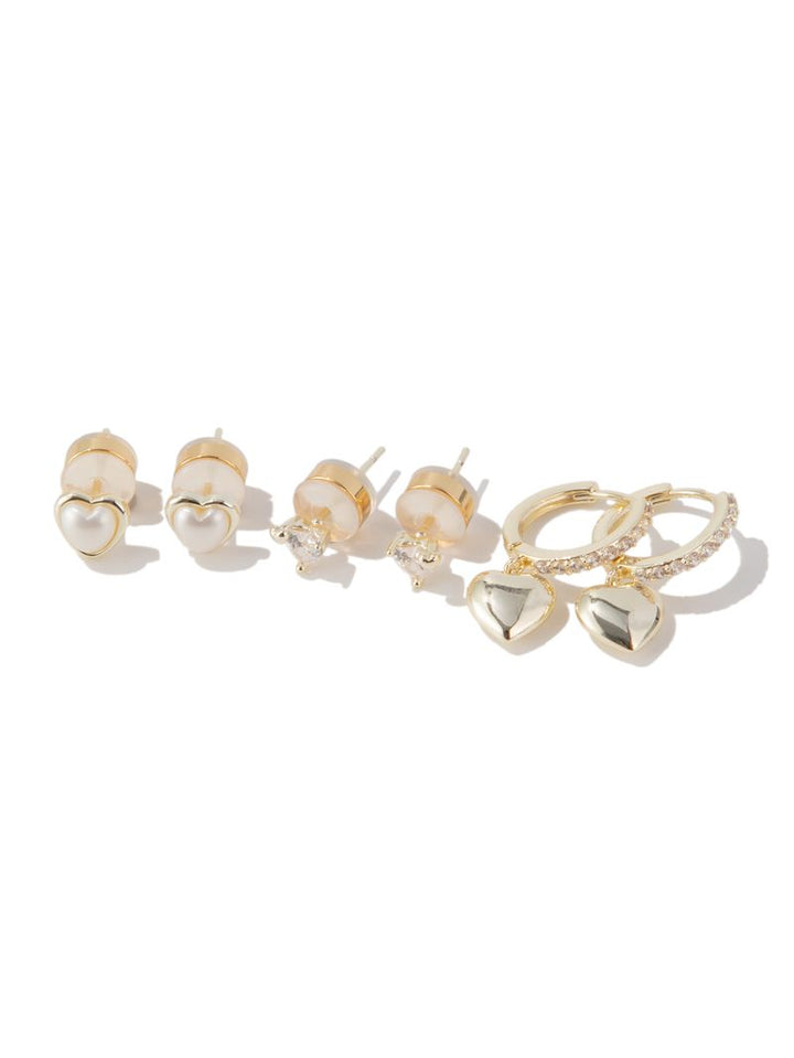 Autumn Earring Set - Metallic Moonlight