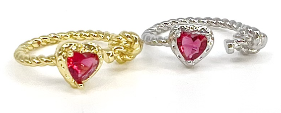 Heart Of The Ocean Ring - 2 Colors!