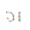 Zadie Earrings - Siver Gold - By Alexa Rae