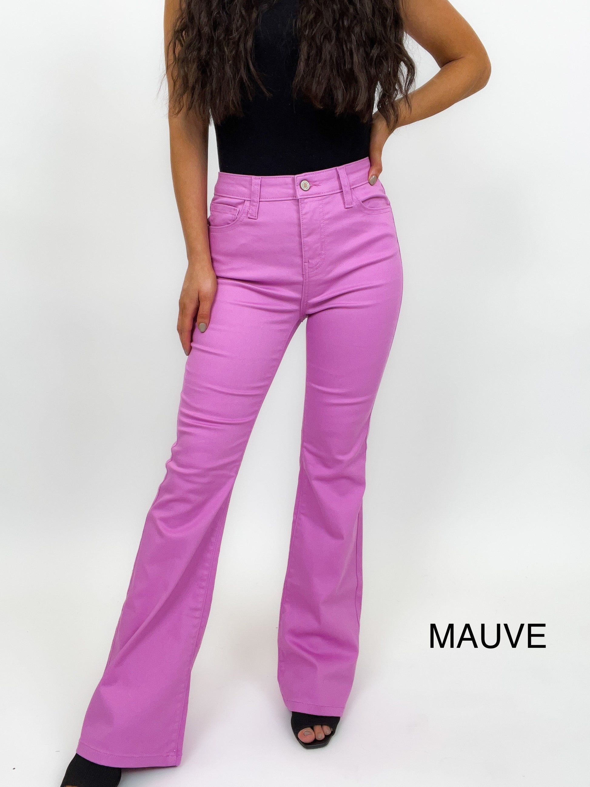 Zenana High Rise Bootcut Denim Pants